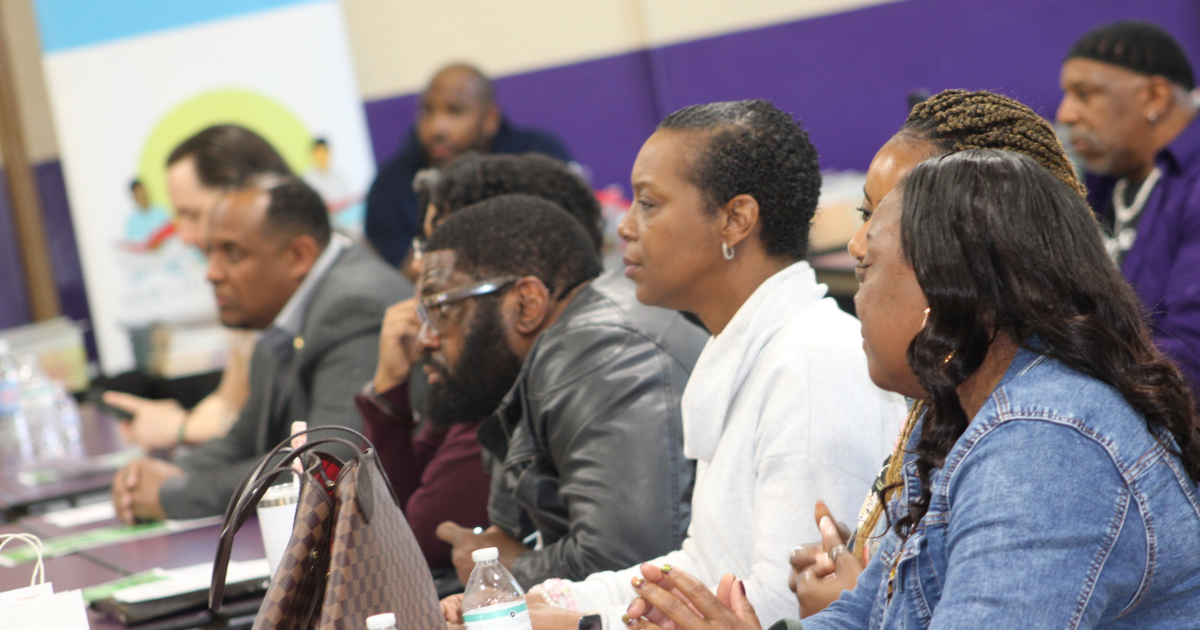 Educators engaged in a session at the Read Write Rhyme Conference